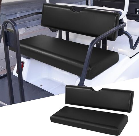 MABOZOO Universal Rear Replacement Cushions, Upgraded Replacement Seats for Golf Cart Rear Seat, Universal Back Seat Kit Compatible with Most Golf Cart Seats in Saudi Arabia