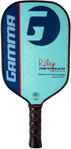 Gamma 206 Riley Newman Signature Pickleball Paddle, Blue (RP20610) in Saudi Arabia