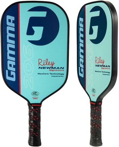 Gamma 206 Riley Newman Signature Pickleball Paddle, Blue (RP20610) in Saudi Arabia