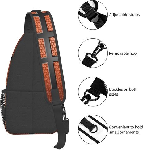Golf Sling Backpack Golf Sling Bag Golf Crossbody Shoulder Bag Golf Purse Golf Chest Bag For Men Women in Saudi Arabia