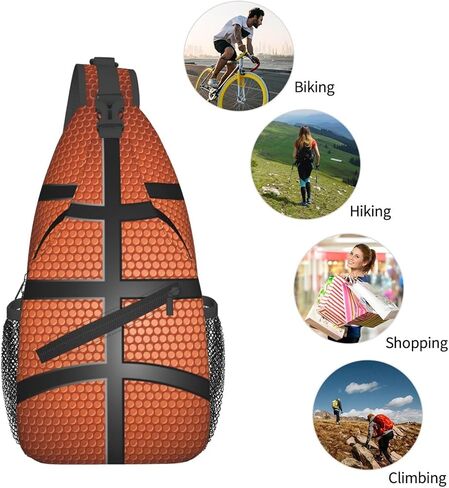 Golf Sling Backpack Golf Sling Bag Golf Crossbody Shoulder Bag Golf Purse Golf Chest Bag For Men Women in Saudi Arabia