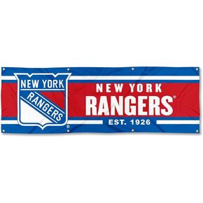 WinCraft New York Rangers Large 2x6 Foot Banner