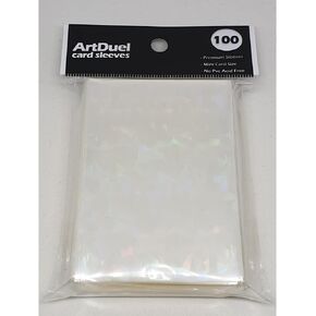 Yugioh Card Sleeves Deck Protector Mini Size Shield - Diamond Effect Holographic Clear
