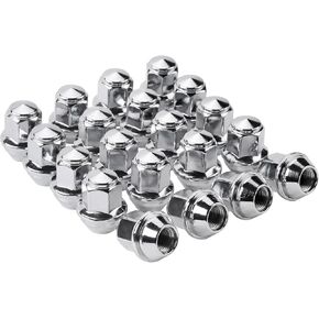 Wheel Lug Nut, Nut Wheel M14*1.5-13/16" 21mm Hex, 36mm Length Compatible with Ford Lincoln Vehicle MKZ MKX Aviator Mustang Explorer Edge Fusion 2015-2021 Replace# 611-007 ACPZ-1012-M (20pcs)