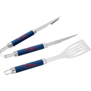 Northwest NFL New England Patriots 2-Piece BBQ Utensil Set, One Size, Team Colors