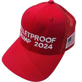قبعة ترامب 2024 مضادة للرصاص، قبعة اغتيال ترامب، قبعة سائق الشاحنة ترامب MAGA قبعة سوداء in Kuwait