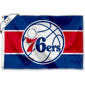 WinCraft Philadelphia 76ers Small 2x3 Foot Banner Flag