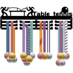 CREATCABIN Dog Agility Medal Holder Dog Medal Hanger Medal Rack Display Hanging Awards Wall Mounted Home Decor Dog Agility Competition Race Winner Gift for Pet Owner Men Women 15.7x5.9 Inch Silver