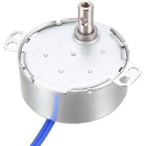 uxcell Electric Synchronous Synchron Motor - Turntable Motor 100-127 VAC 50-60Hz CCW/CW 4W 9-11RPM