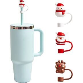 For Hydro Flask Tumbler Straw Lid, 3PCS Straw Cover for Hydro Flask Water Bottles, Silicone Straw Cap for Hydro Flask Cups, Silicone Accessories for Hydro Flask Stainless Steel Tumbler 32Oz 40Oz