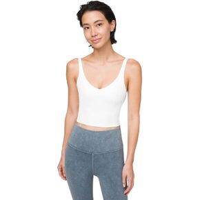 بلوزة Lululemon Athletica Align بدون أكمام (مقاس 2، أبيض) in Kuwait