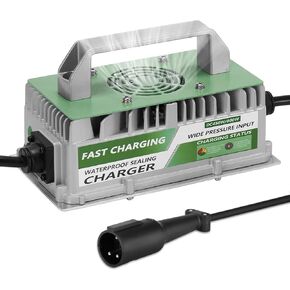 شاحن بطارية عربة الجولف Club Car DS/Precedent، قابس دائري من النوع 3 دبابيس لطراز ClubCar 48 فولت، شاحن ذكي بقدرة 15 أمبير in Kuwait