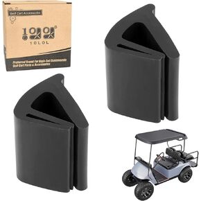 10L0L Windshield Upper Latch Retaining Clips for EZGO TXT Golf Cart, Set of 2
