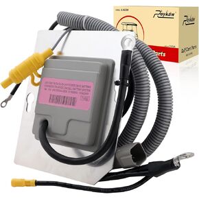 Roykaw Golf Cart On Board Computer OBC for 48-Volt Club Car DS, Regen II, IQ 10 with Square 6 Pin Plug, Replaces OEM # 101909902, 103697001, AM1229201, 21155-02 Lester, PRT-57342-EC
