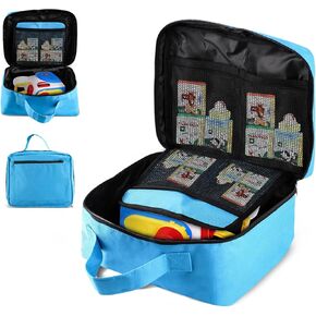 Toy Organizer Storage Bags for Little Tikes Story Dream Machine, Oxford Toy Storage Bags Portable Organizer Case with Separate Pockets for Little Tikes Story Dream Machine(Blue)
