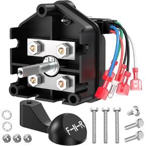Golf Cart 48 Volt Forward and Reverse Switch Assembly with Handle, Fit Club Car DS 1996-Up and Tempo 2018-UP, Club Car Forward and Reverse Switch Replace OEM# 101753005