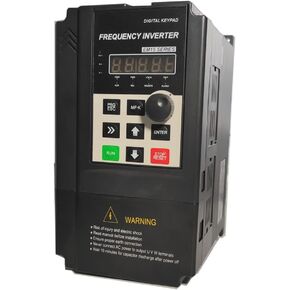 ATO VFD 110V Input 220V 3 Phase Output, 2hp 110V VFD, 110V Single Phase to Single or Three Phase 220V VFD Variable Frequency Drive, for Single Phase/Three Phase AC Motor(2 hp 1.5kW)