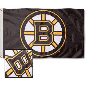 WinCraft Boston Bruins Applique and Embroidery Flag