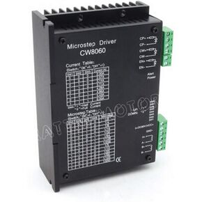 RATTMMOTOR CW8060 Nema23 Nema34 محرك متدرج سائق تيار مستمر 24-80 فولت 2A-6A 256 Microstep لآلة طحن جهاز التوجيه باستخدام الحاسب الآلي in Kuwait