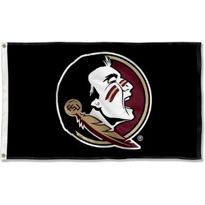 Florida State New Logo Black College Flag