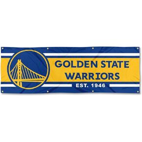 WinCraft Golden State Warriors Large 2x6 Foot Banner
