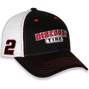 NASCAR 2021 Vintage Sponsor Trucker Mesh Adjustable Hat Cap-Brad Keselowski #2