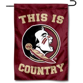 College Flags & Banners Co. Florida State Seminoles This is Seminole Country Garden Flag