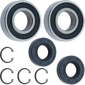 Adefol Golf Cart Rear Axle Bearing & Seal for EZGO Marathon, fit for Medalist TXT RXV Electric Carts 1978 UP, Bearing Shaft Kit Replace OEM# 611931, 620343, 70181-G01,15112G1, 230-889, 82705-78