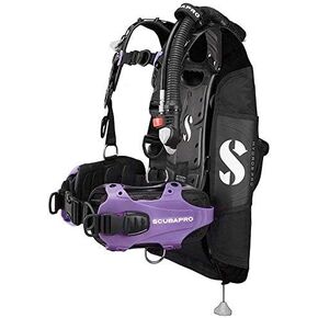 Scubapro Hydros Pro w/Balanced Inflator Women's BCD, Purple XS/S