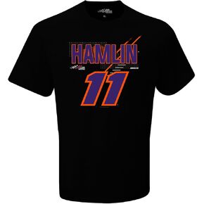 Denny Hamlin 2024 Name and #11 T-Shirt Black