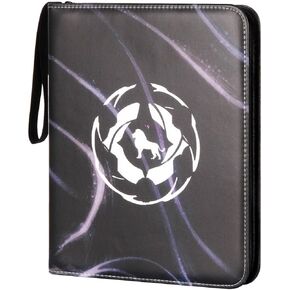 990 Pockets Binder Compatible with Lorcana Cards, Trading Card Album with 55 Card Sleeves for Lorcana Collection