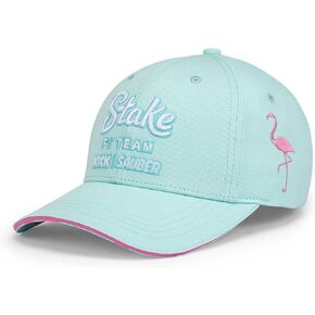 Stake F1 Kick Sauber Special Edition Miami GP Flamingo Baseball Hat Blue