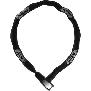 ABUS Steel-O-Chain 8807K Chain Lock - Flexible Hardened Steel Bike Lock - ABUS Security Level 8-85 cm - Black