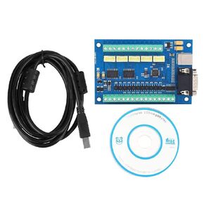 MACH3 Motion Controller Card USB 5 Axis 100KHz Breakout Board for CNC Engraving 12-24V