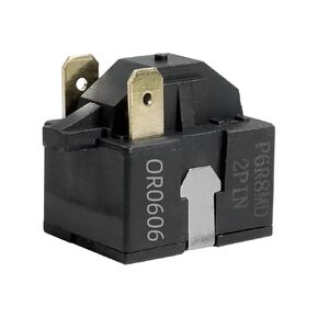 PTC Refrigerator Starter Compressor Relay P6R8MD OR0606 Replacement for LG Magic Chef Refrigerator Dehumidier (2 Pin)
