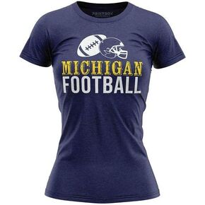 Michigan Football Shirt for Women, Michigan Shirts, Football Fans Gameday Apparel