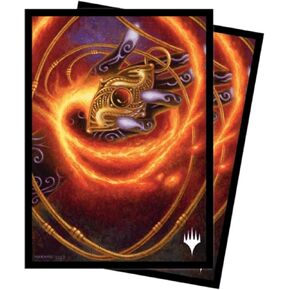 Ultra PRO - Modern Horizons 3 Ruby Medallion 100ct Deck Protector Sleeves for Magic: The Gathering, Protective Premium Collectible Trading Card Sleeve Game Accessory