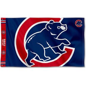 WinCraft Chicago Baseball Printed Header Flag 3x5 Banner