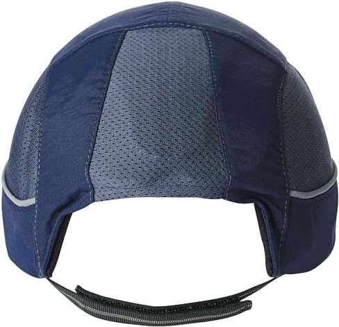 Ergodyne Safety Bump Cap, Baseball Hat Style, Comfortable Head Protection, Long Brim, Skullerz 8950, Navy Blue, Long in Kuwait