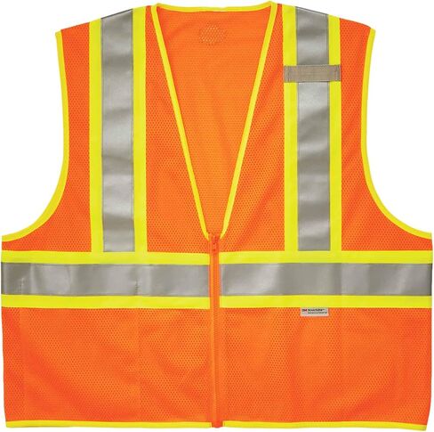 Ergodyne Unisex S/M Class 2 Two Tone Mesh Vest, Orange, Small-Medium US in Kuwait