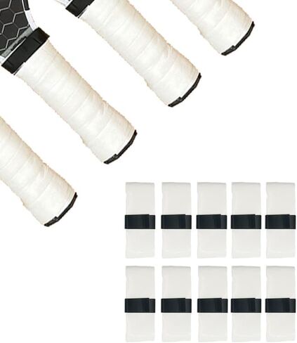 Pickle Gear Racket Handle Grip Anti Slip High Absorbent Extra Thin Tacky Overgrip for Pickleball Paddle Set of 10 in Saudi Arabia