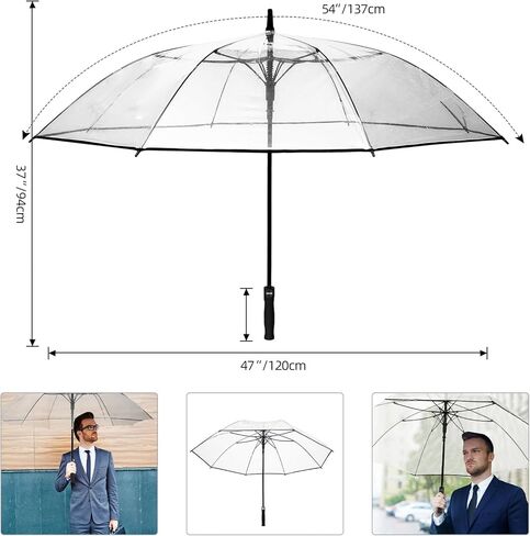 مظلة جولف باجيل كبيرة الحجم ومزودة بفتحات تهوية ومظلات أوتوماتيكية مفتوحة للرجال والنساء in Kuwait