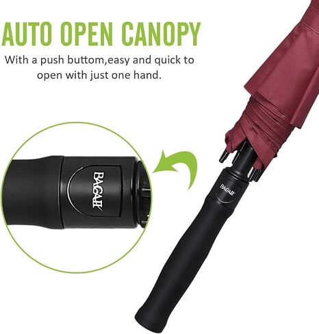 BAGAIL Golf Umbrella Large Oversize Double Canopy Vented Automatic Open Stick Umbrellas for Men and Women in Saudi Arabia