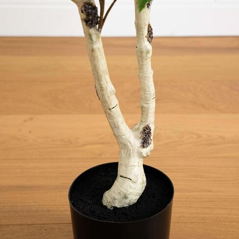 Nearly Natural 6ft. Artificial Birch Tree with Real Touch Leaves in Saudi Arabia