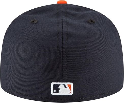 قبعة New Era 59Fifty Hat Detroit Tigers MLB Authentic Road باللون الأزرق الداكن (7 5/8) in Saudi Arabia