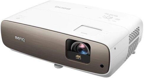 جهاز عرض المسرح المنزلي الذكي BenQ HT4550i 4K HDR LED | 3200 لومن | 100% DCI-P3 و100% Rec.709 | معايرة المصنع | تلفزيون اندرويد مع نتفليكس | تحول العدسة ثنائي الأبعاد | دعم HDR10+ | اتش دي ار 10 | HLG in Kuwait