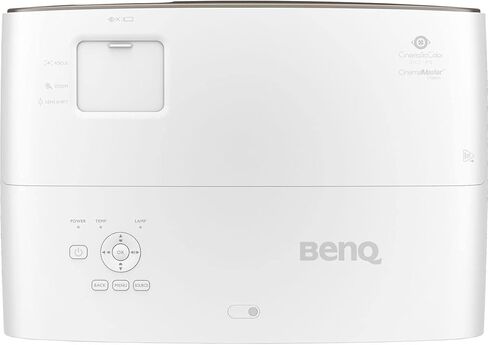 جهاز عرض المسرح المنزلي الذكي BenQ HT4550i 4K HDR LED | 3200 لومن | 100% DCI-P3 و100% Rec.709 | معايرة المصنع | تلفزيون اندرويد مع نتفليكس | تحول العدسة ثنائي الأبعاد | دعم HDR10+ | اتش دي ار 10 | HLG in Kuwait