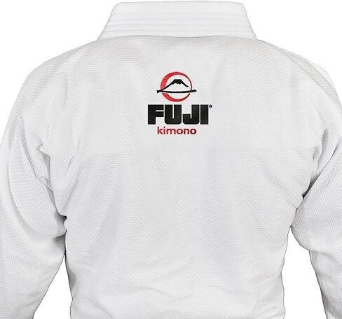FUJI Kids All-Around Brazilian Style Jiu Jitsu Uniform with C0-Sized White Belt in Saudi Arabia
