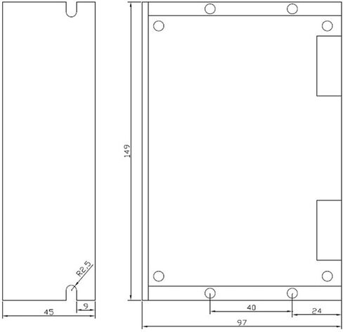 RATTMMOTOR CW8060 Nema23 Nema34 محرك متدرج سائق تيار مستمر 24-80 فولت 2A-6A 256 Microstep لآلة طحن جهاز التوجيه باستخدام الحاسب الآلي in Kuwait