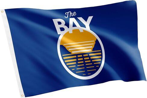 Desert Cactus Golden State Warriors Flag Team NBA National Basketball Association 100% Polyester Indoor Outdoor 3x5 feet Flags (Flag C) in Saudi Arabia